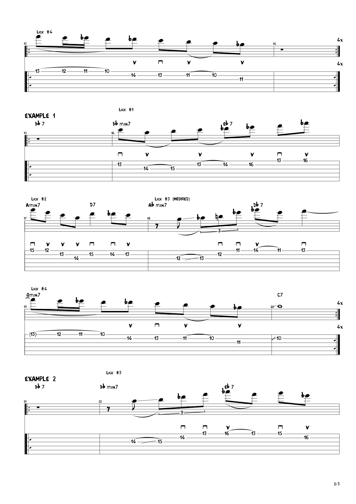 1-Bar Licks For Blues For Alice p2